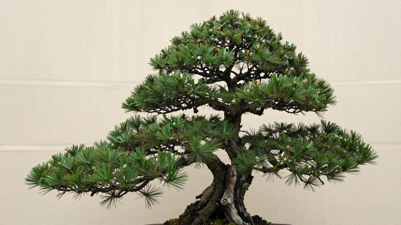 黑松盆景枝条取舍 内膛枝交叉枝处理 轮廓枝托脚枝舍利枝修剪_黑松盆景枝条的取舍