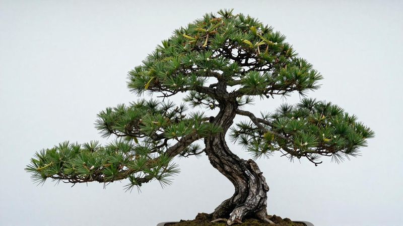 黑松怎么做出神枝_黑松神枝造型做法_黑松金属丝引导技巧