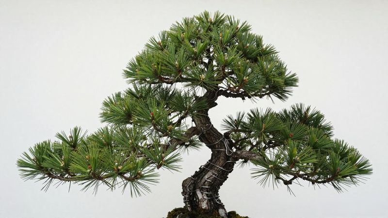 黑松双干式盆景造型技巧_黑松双干式盆景怎么做_黑松双干式盆景制作方法