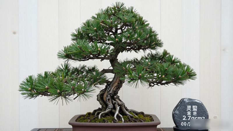 黑松水石盆景欣赏_黑松水石盆景鉴赏方法_水石搭配方案评测