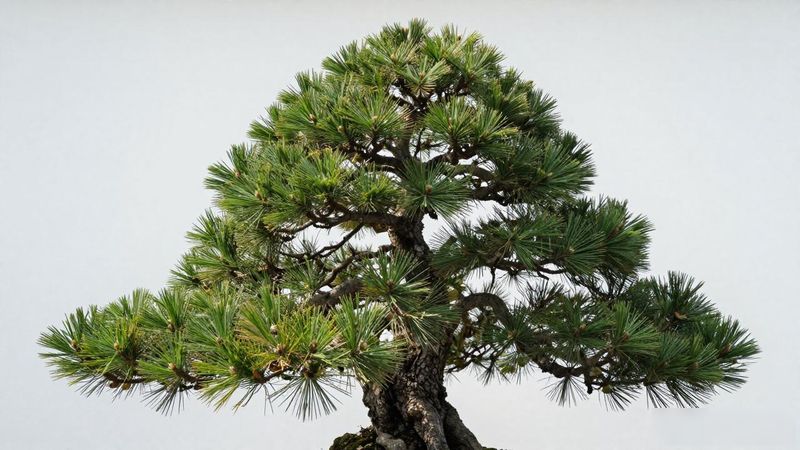 黑松盆景怎么保养出老态_黑松盆景蟠扎枝条抑制顶端生长技巧_黑松盆景提根露根老桩造型