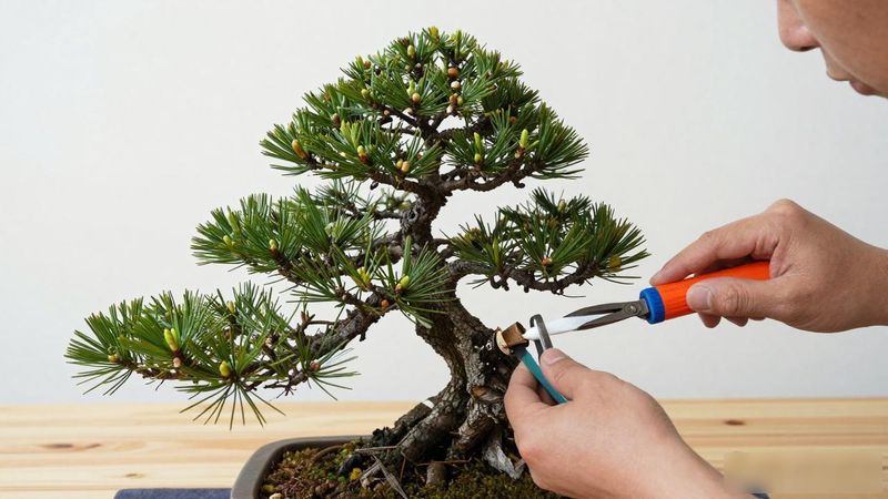 黑松平行枝修剪方法_黑松平行枝怎么处理_黑松芽体处理技巧