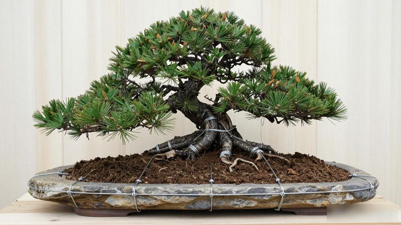 黑松附石盆景鉴赏_定植方法与养护要点_黑松附石盆景选石技巧